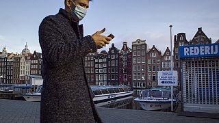 Mann in Amsterdam