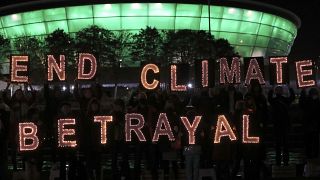 اعتراضات در جریان کنفرانس اقلیمی گلاسگو 