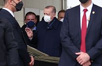 Cumhurbaşkanı Erdoğan Ankara'da