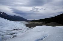 Gletscher nahe El Calafate in Argentinien