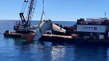 Hawai'de düşen kargo uçağnın enkazı bulunarak okyanustan çıkarıldı