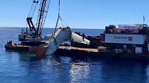 Cargo plane wreck recovered from ocean off Hawaii