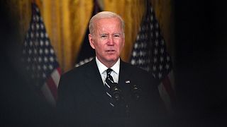 Jo Biden à la Maison Blanche le 28 octobre 2021