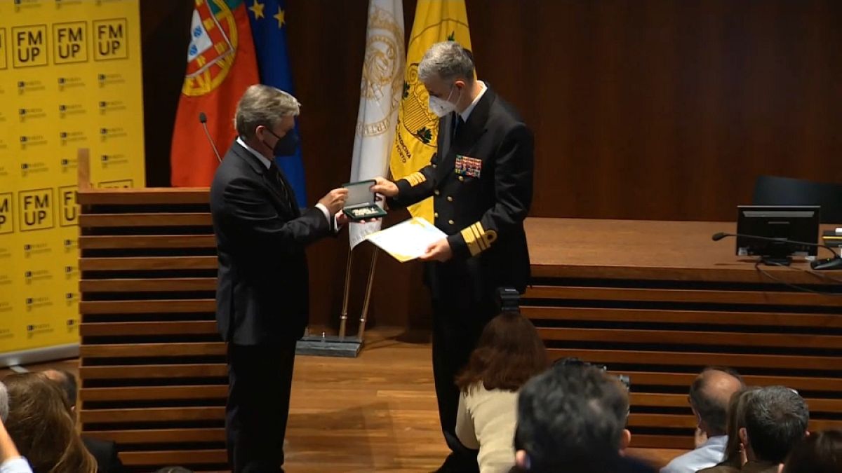 Gouveia e Melo recebeu no Porto o Prémio atribuído pela Associação Nacional de Bioética