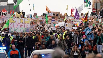 Climate protests in Glasgow were led by youth climate activists from around the world