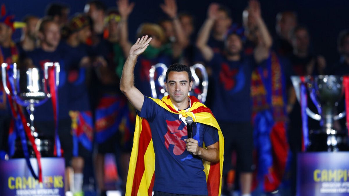 Barcelona'da teknik direktörlük görevine Xavi Hernandez getirildi (Arşiv) 