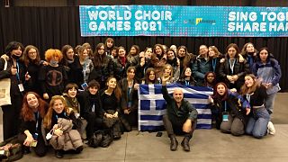 H ελληνική αποστολή στην Ολυμπιάδα χορωδιών