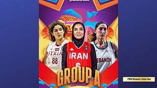 تیم های بسکتبال لبنان، ایران و سوریه در رقابتهای آسیایی
