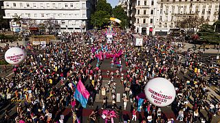 Desfile del Orgullo Gay en Buenos Aires, 6/11/2021