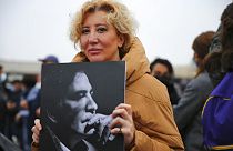 Ezrek tüntettek a volt grúz elnökért