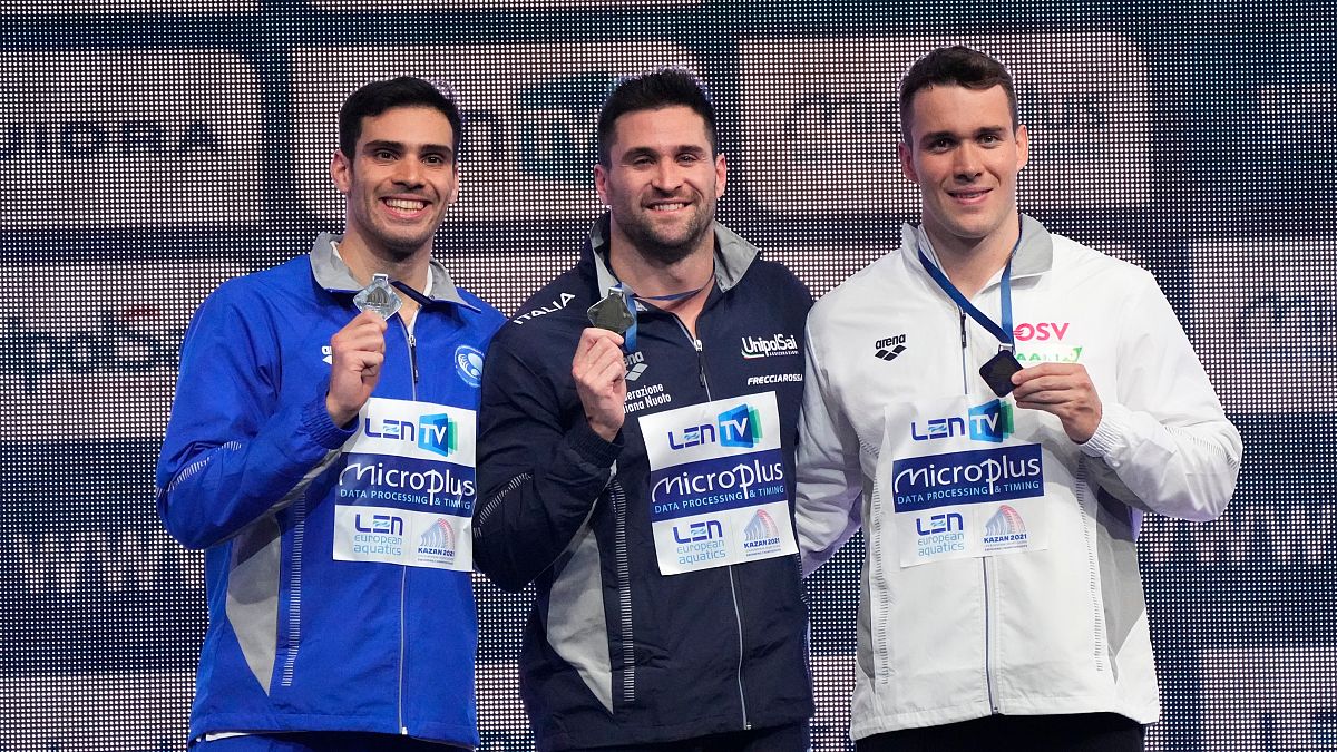 Ο Ανδρέας Βαζαίος κατέκτησε το δεύτερο του μετάλλιο αυτή την φορά αργυρό στο Ευρωπαϊκό Πρωτάθλημα στο Καζάν της Ρωσίας