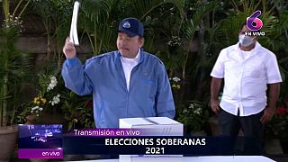 Daniel Ortega se dispone a votar
