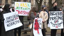 Proteste in Litauen