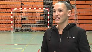 Mireia Rodríguez de 31 años sería la primera mujer en integrar un equipo profesional de balonmano masculino, 06/11/2021, Castilla La Mancha, España
