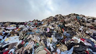 تكدس القمامة في صحراء تشيلي