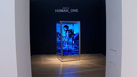 Basquiat and Warhol among highlights of Christie's auction, alongside evolutive digital work