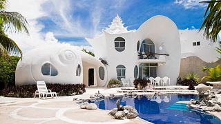 The Seashell House on Isla Mujeres