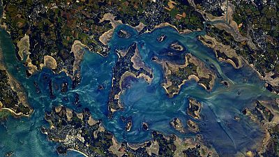 A view of the Gulf of Morbihan, France