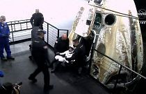 Amerrissage réussi pour les astronautes de la Station spatiale internationale