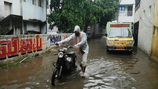 Inundaciones en Sri Lanka y en el sur de India dejan al menos nueve muertos
