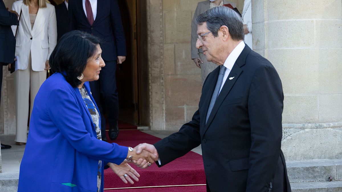 Επίσημη επίσκεψη της προέδρου της Γεωργίας στην Κύπρο