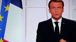 Alocução televisiva de Emmanuel Macron