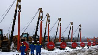Gazprom doğal gaz boru hattı