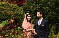 Malal Yusufzay, Asser Malik ile evlendi
