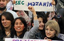 Azerbaycan'da muhalif kadınlar 