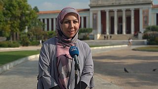 Masooma Gholamy speaks to Euronews in Athens, Greece.