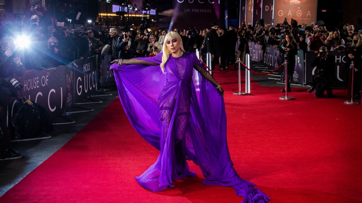 Lady Gaga auf dem roten Teppich in London