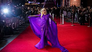 Lady Gaga auf dem roten Teppich in London