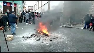 Las protestas fueron especialmente intensas en Potosí.