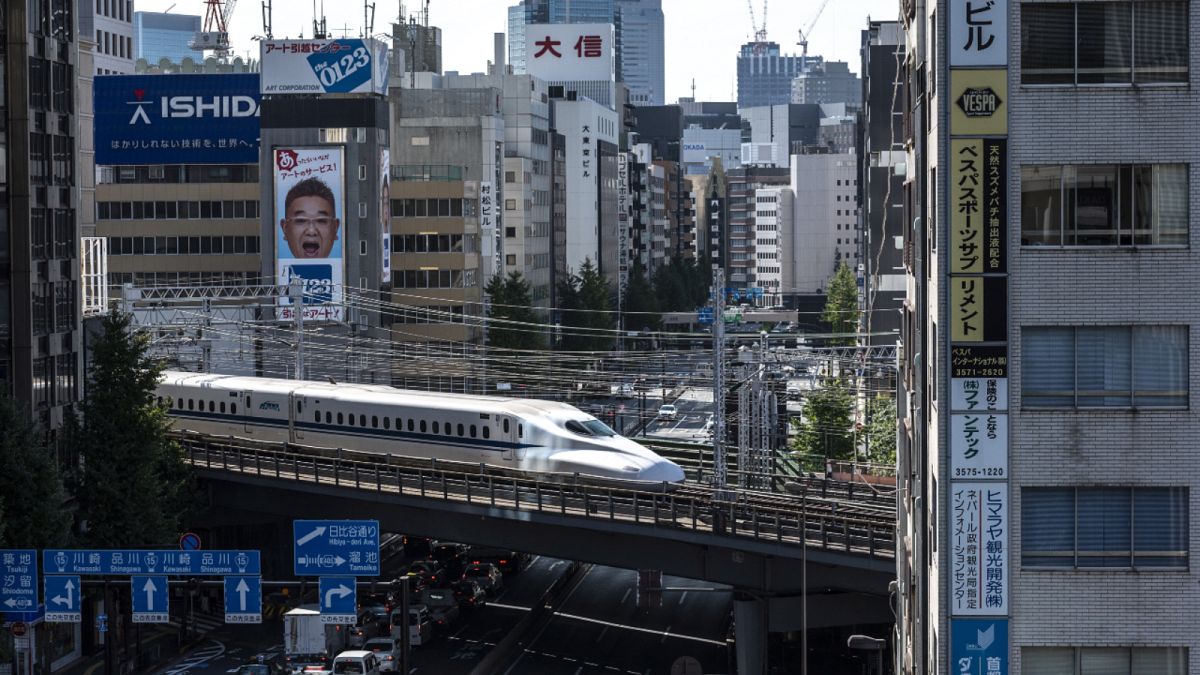 قطار في اليابان