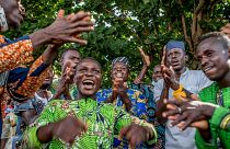 Palpable elation in the air as the residents of Benin celebrate the return of their Bronzes