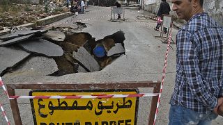  انجراف للتربة في الجزائر نتيجة الفيضانات