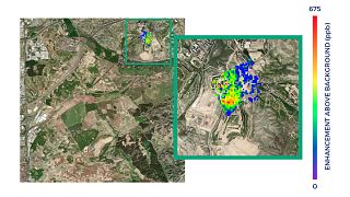 Detectadas emisiones de metano en el vertedero de Madrid el 20 de agosto de 2021