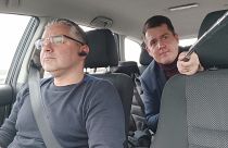 Marijus Gailius a skóciai út egy részét telekocsizással tette meg