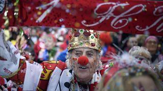 German carnival season opens in Cologne amid surge of Covid cases