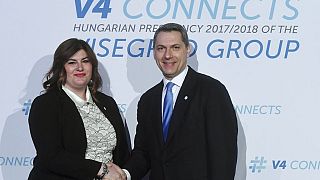 Gabrijela Zalac Lázár János akkori Miniszterelnökséget vezető miniszterrel 2018-ban