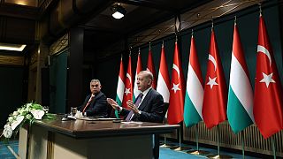 Cumhurbaşanı Recep Tayyip Erdoğan Macaristan Başbakanı Viktor Orban'ı ağırladı
