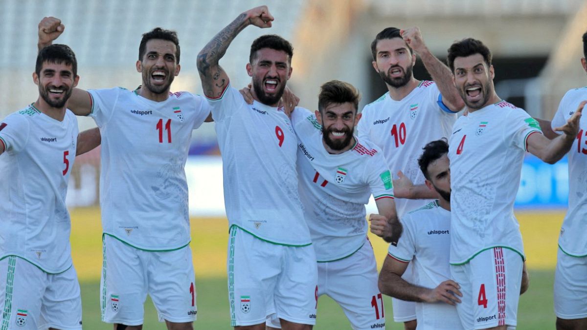 تیم ملی فوتبال ایران پس از پیروزی مقابل لبنان