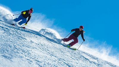 Slalom is one of the hardest ways to ski.