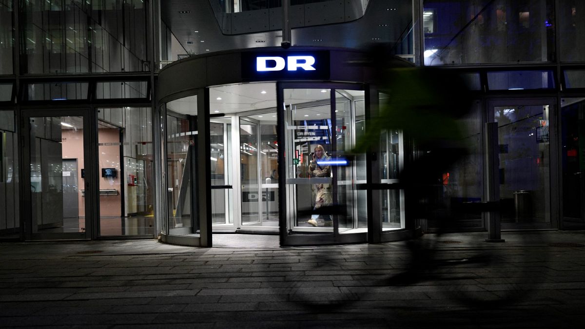 The offices of Danish public broadcaster DR