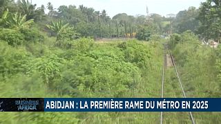 Côte d'Ivoire : la première rame du métro d'Abidjan en 2025 