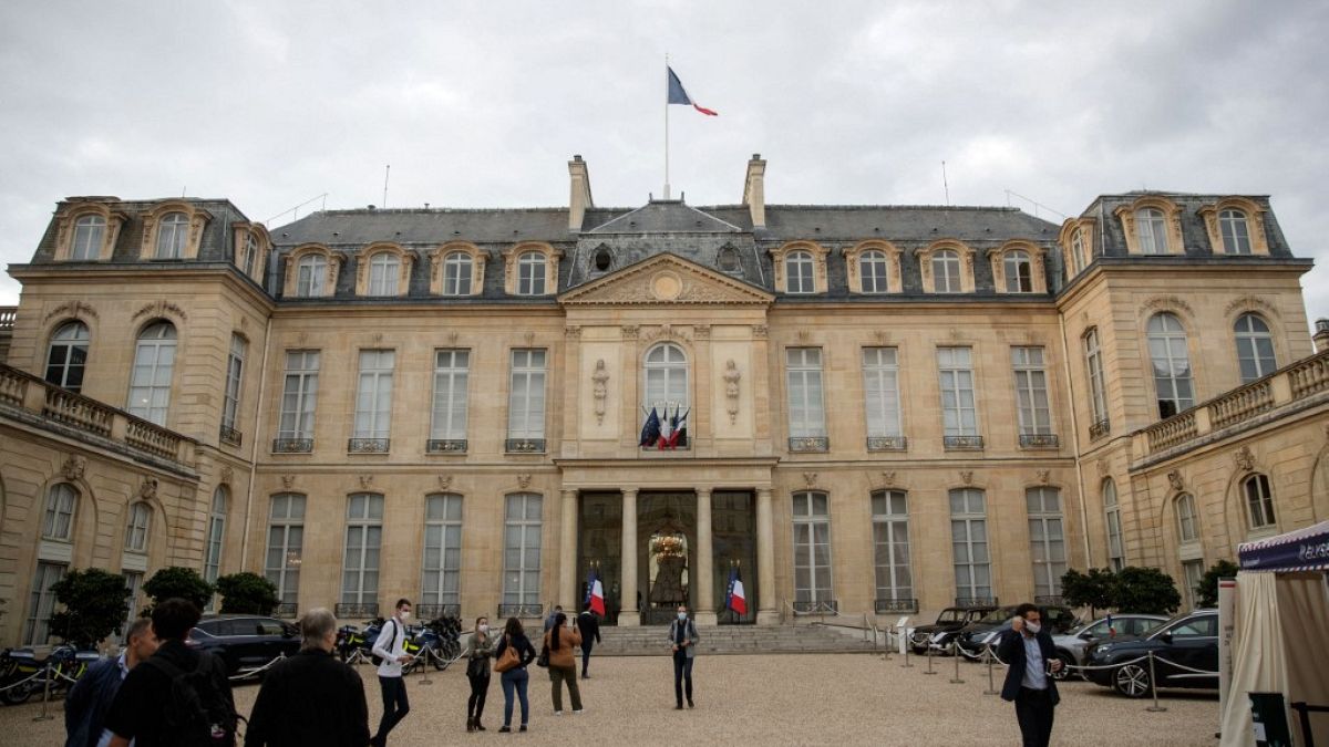 قصر الإليزيه في باريس-فرنسا