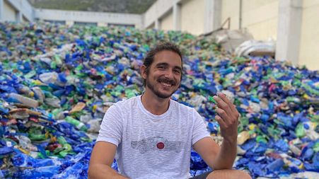 Lefteris Arapakis founder of Mediterranean CleanUp