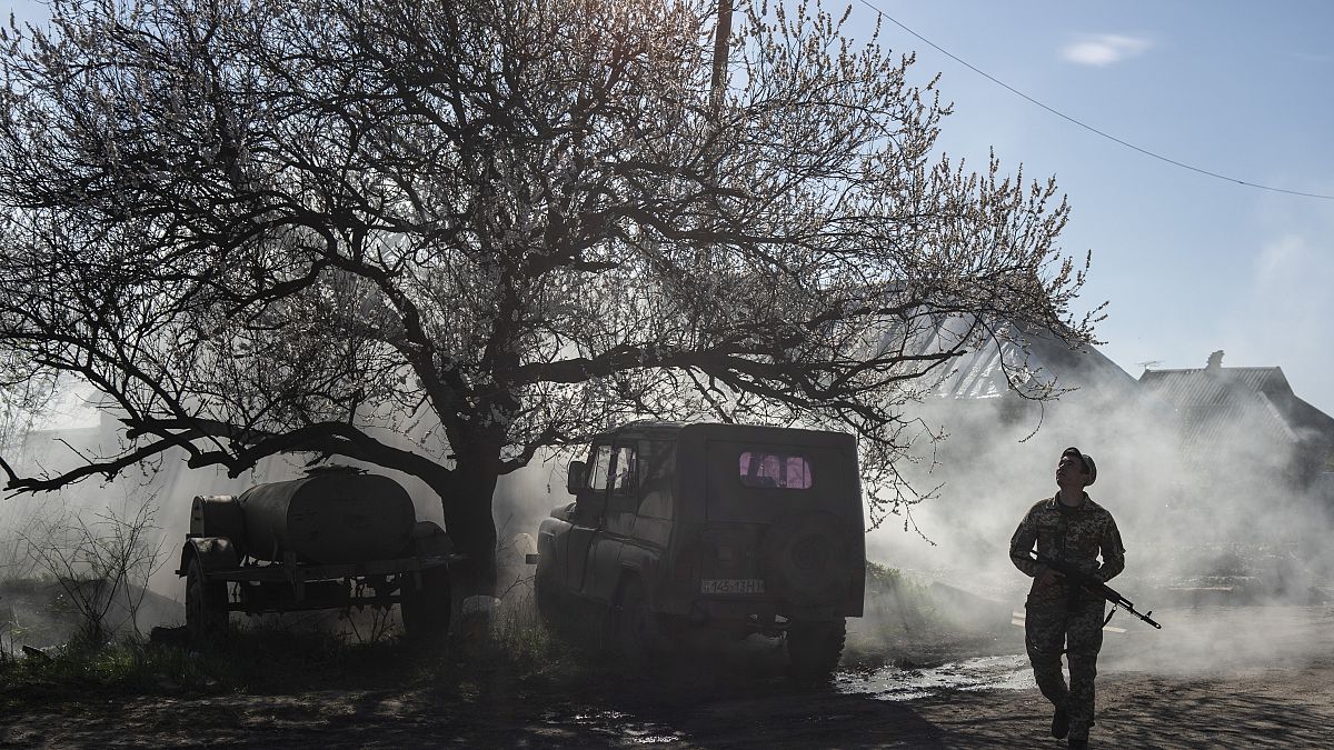 تصاویر آرشیوی از درگیری‌ها در شرق اوکراین