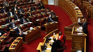 Ολομέλεια της Βουλής, στη συζήτηση επί πρότασης ΣΥΡΙΖΑ για σύσταση εξεταστικής επιτροπής σχετικά με την επιχείρηση χειραγώγησης της κοινής γνώμης