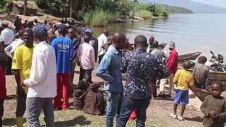DRC:  At least 34 people remain missing after a boat capsized on lake Kivu